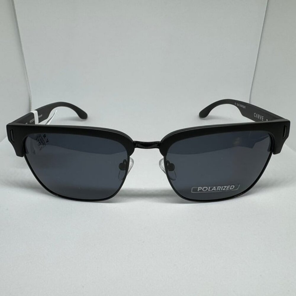 Carve Hendrix Matte Black Frame Polarized Sunglasses